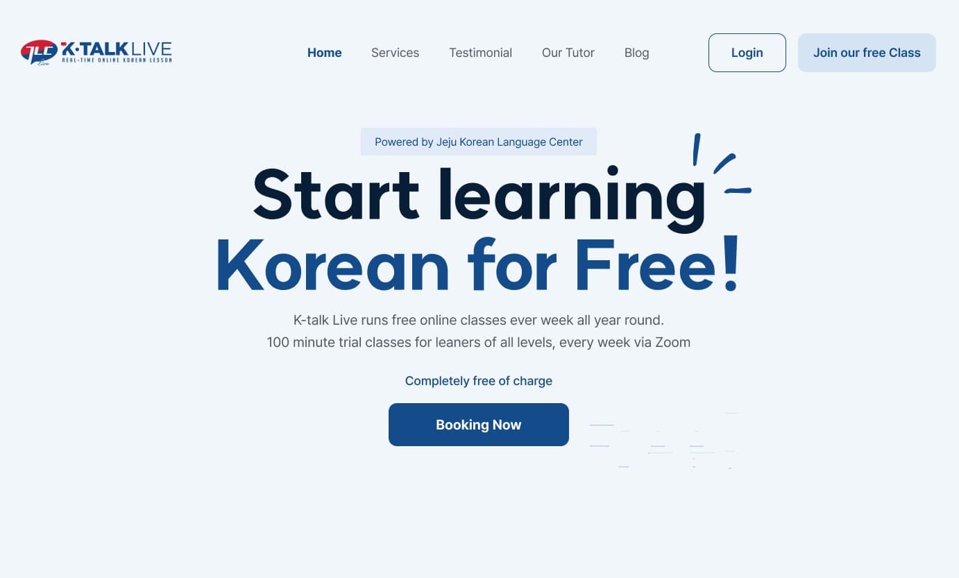 KTalk (Main Platform) - Language Learning Platform